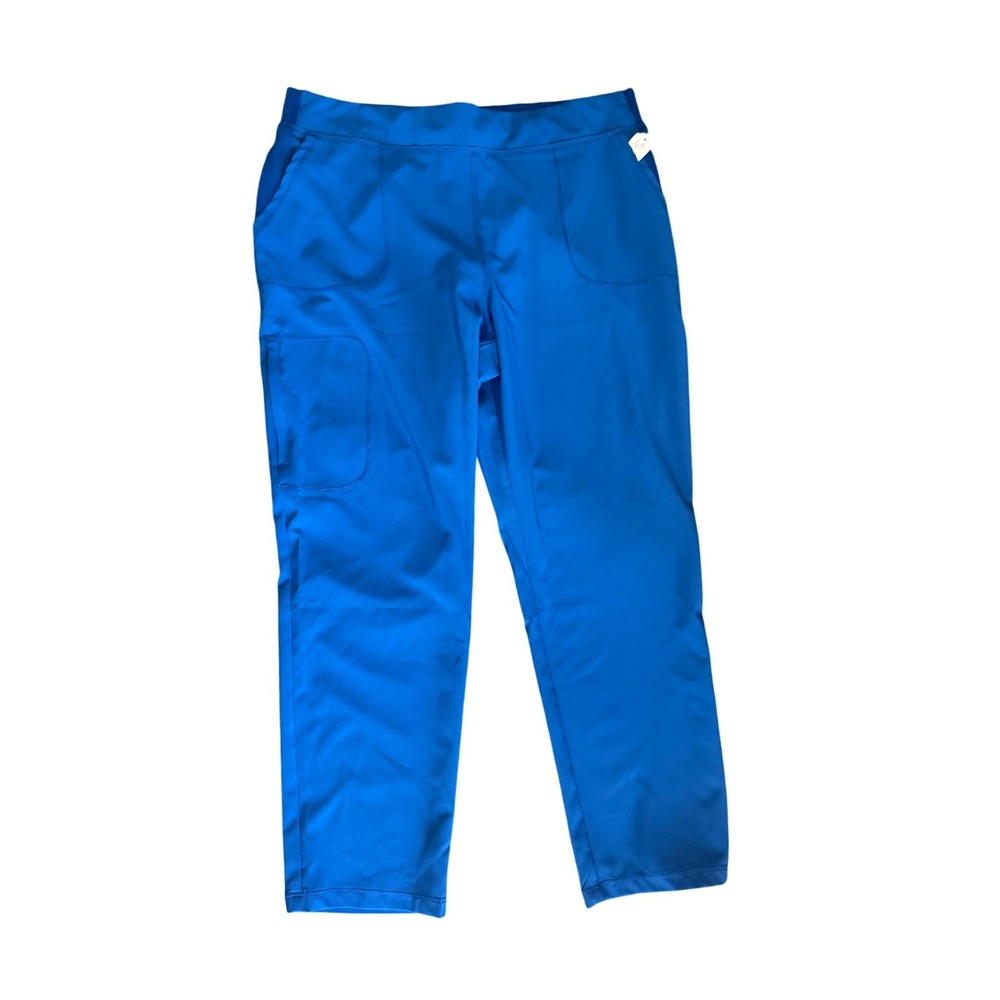 Cherokee Infinity Scrub‎ Jogger Pants XS Royal Blue CK249AP NWOT